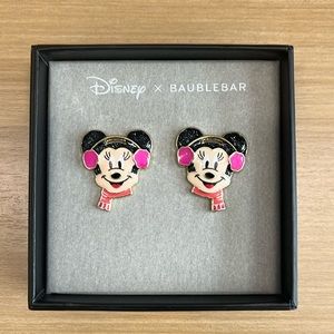 🆕 Disney x BaubleBar Minnie Earmuff Earrings